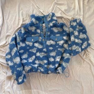 Urban Outfitters cropped cloud pullover ☁️